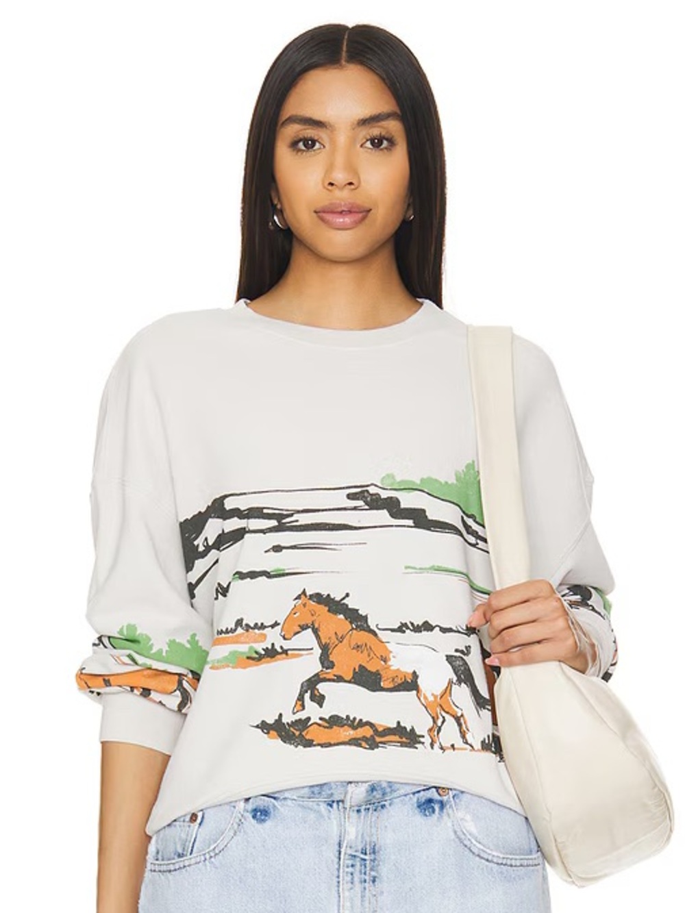 Daydreamer Running Horses Sweatshirt